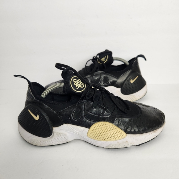 Nike Other - Nike Huarache E.D.G.E. Mens Size 9.5 Black/White Lace Up Sneakers AV3598-001